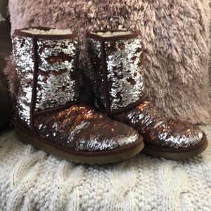 Sequin uggs